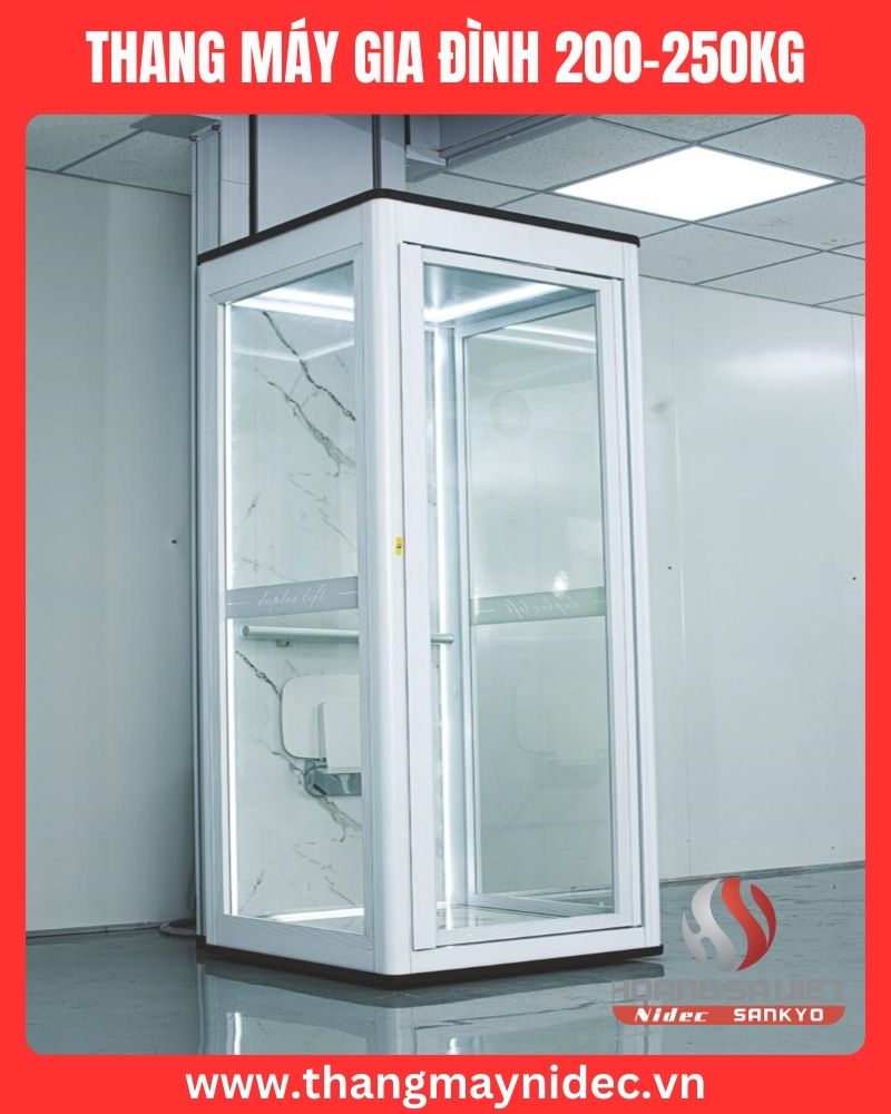 thang máy mini gia đình không hố pit