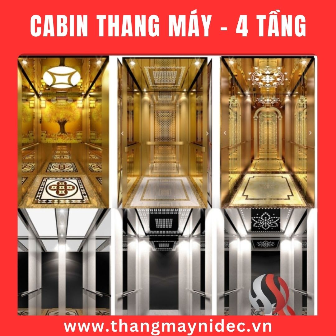 4层特殊颜色玻璃电梯