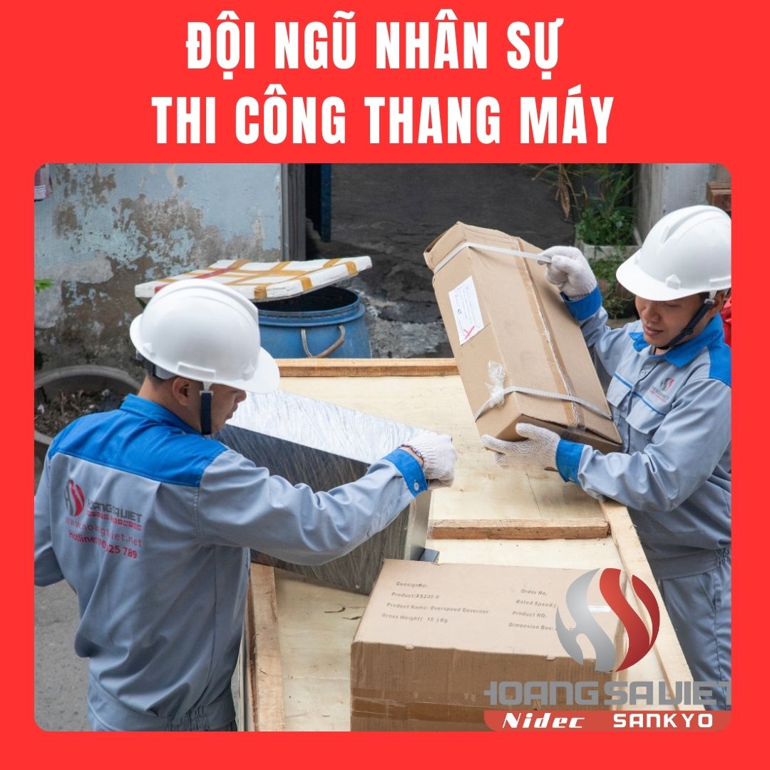 Đội ngũ thi công Thang Máy Nidec Sankyo Đội ngũ thi công Thang Máy Nidec Sankyo