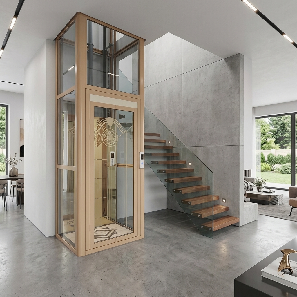 Thang máy cáp dẹt không hố pit là lựa chọn cân bằng