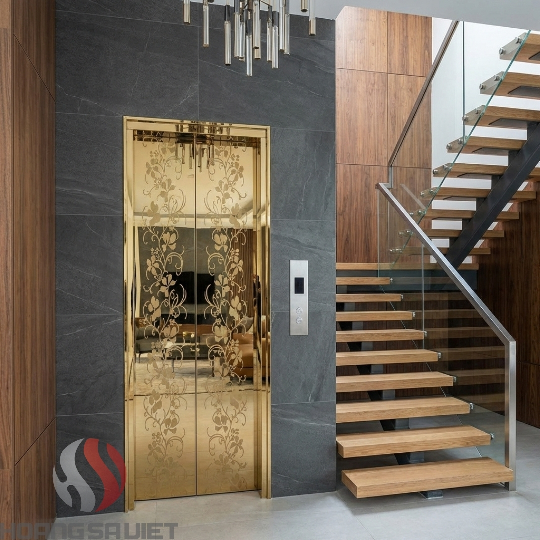 Thang máy gia đình 450kg tiêu chuẩn