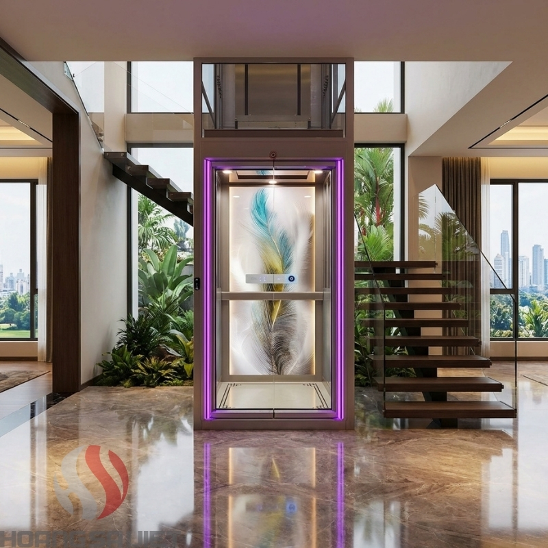 Thang Máy Trục Vít có khá nhiều ưu điểm 