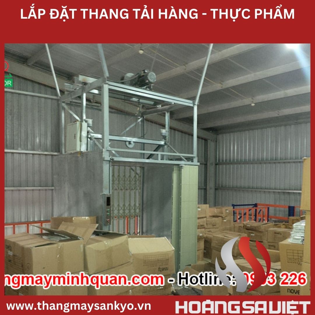 LẮP ĐẶT THANG TẢI HÀNG - THỰC PHẨM LẮP ĐẶT THANG TẢI HÀNG - THỰC PHẨM