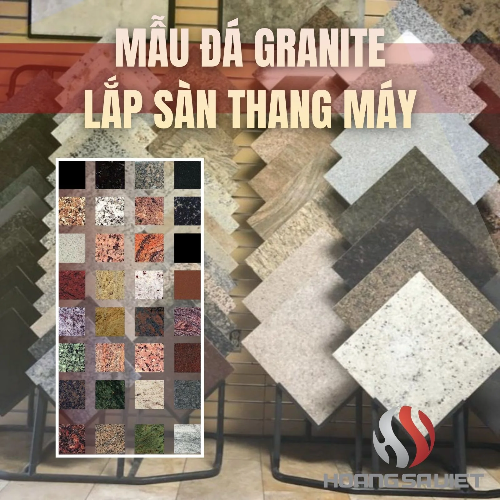Mẫu Sàn Thang Máy Đá Granite