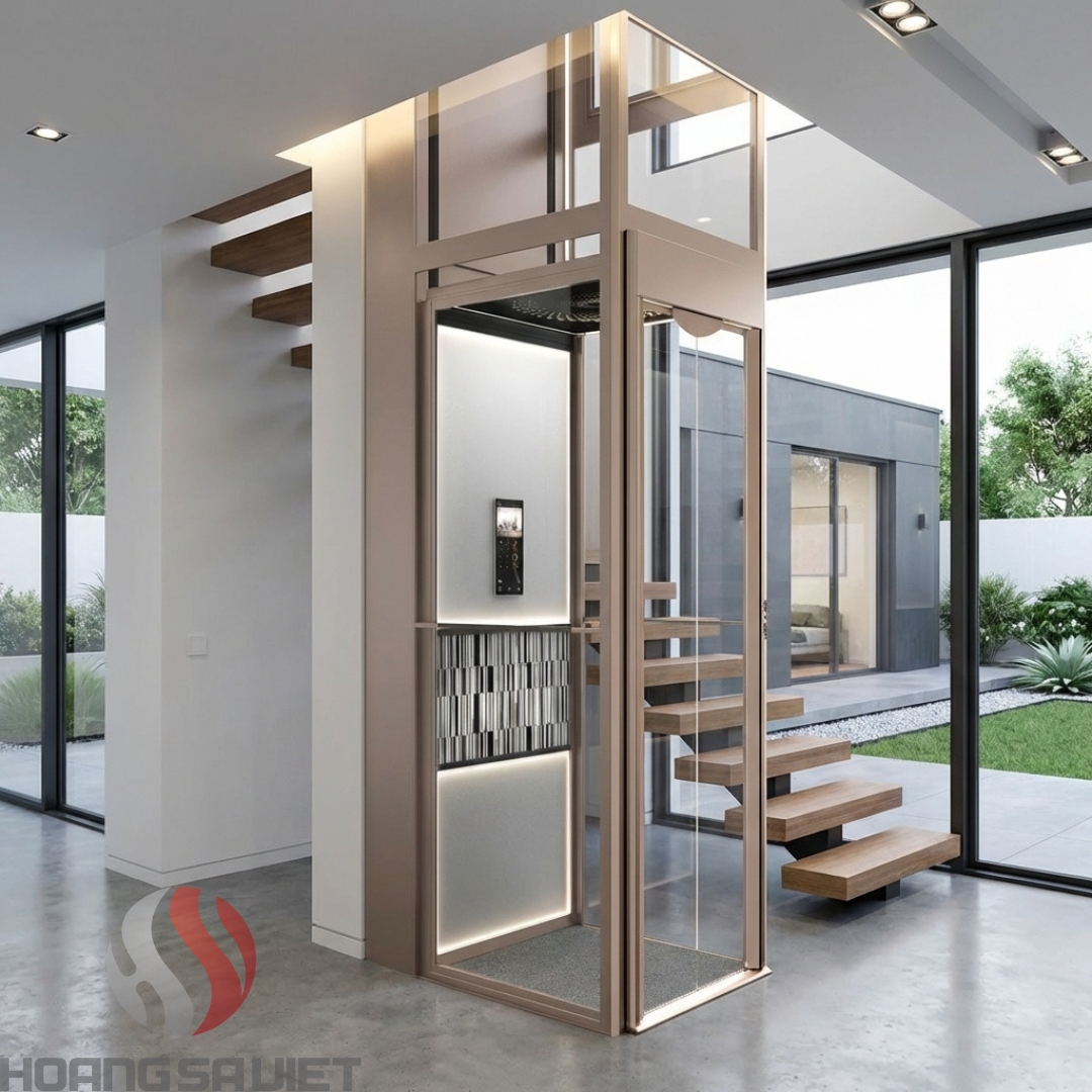 Thang Máy Mini 250Kg Phù Hợp Với Nhà Phố Việt?