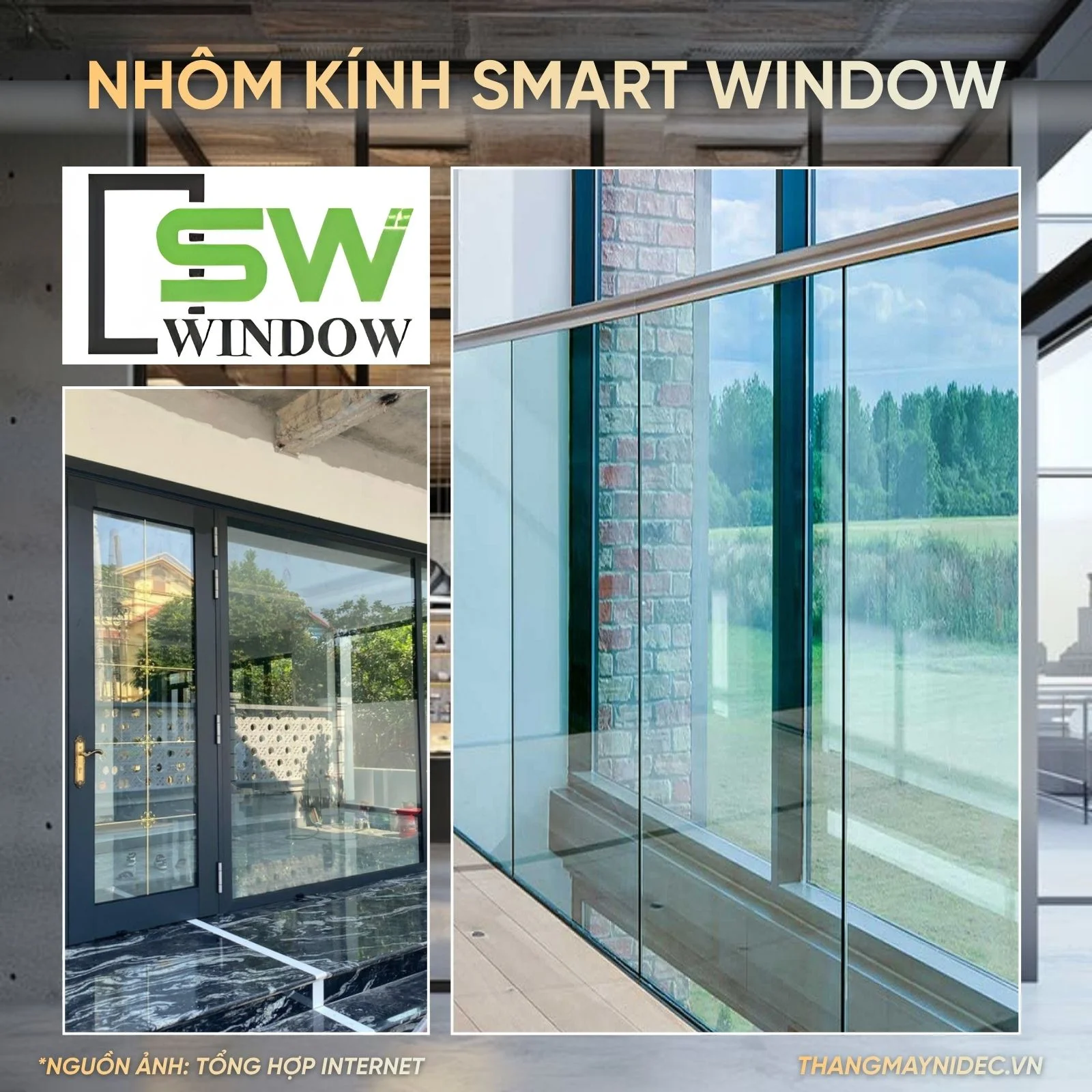 Nhôm Kính Smart Window