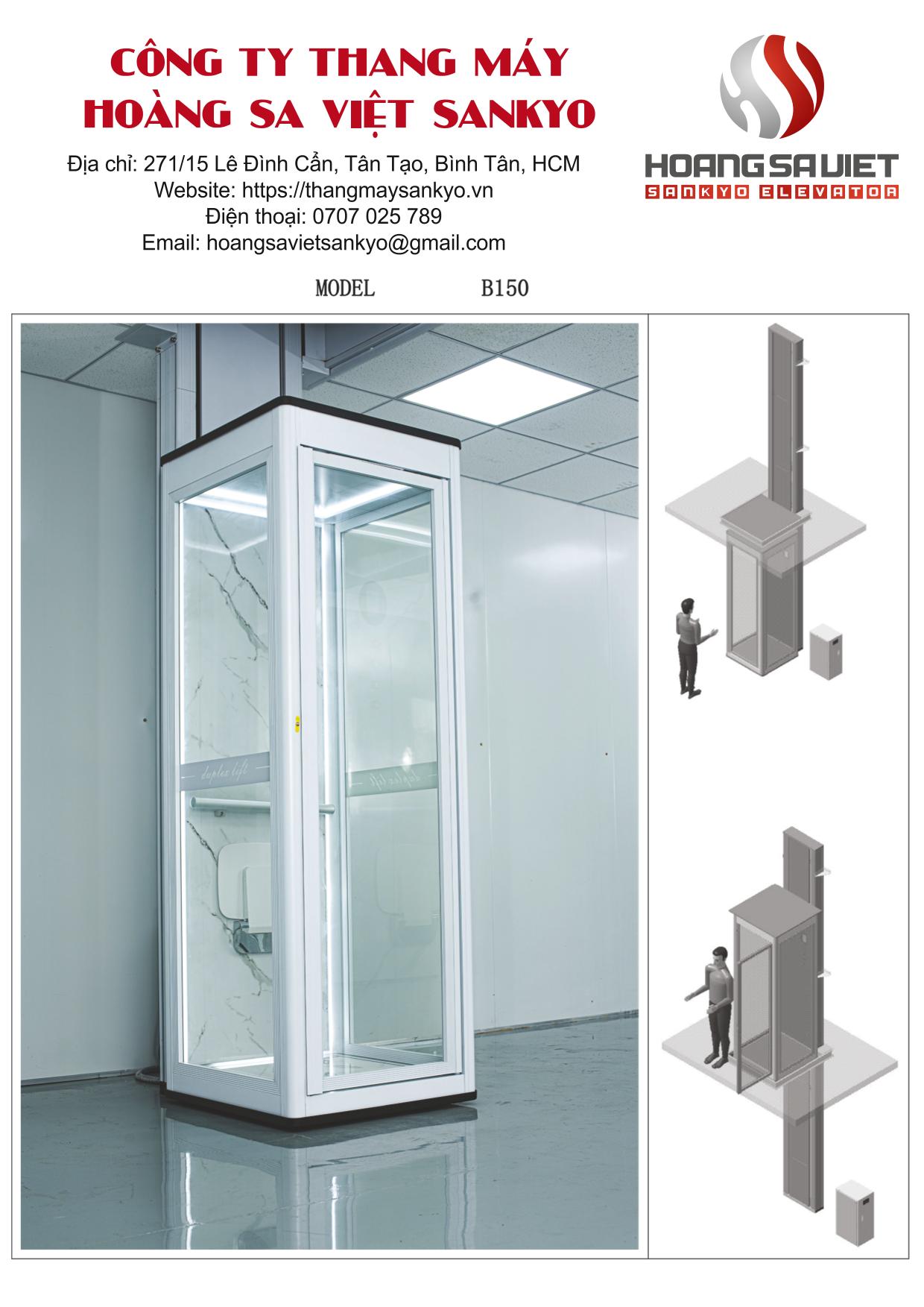thang máy thủy lực mini không hố Pit thang máy thủy lực mini không hố Pit