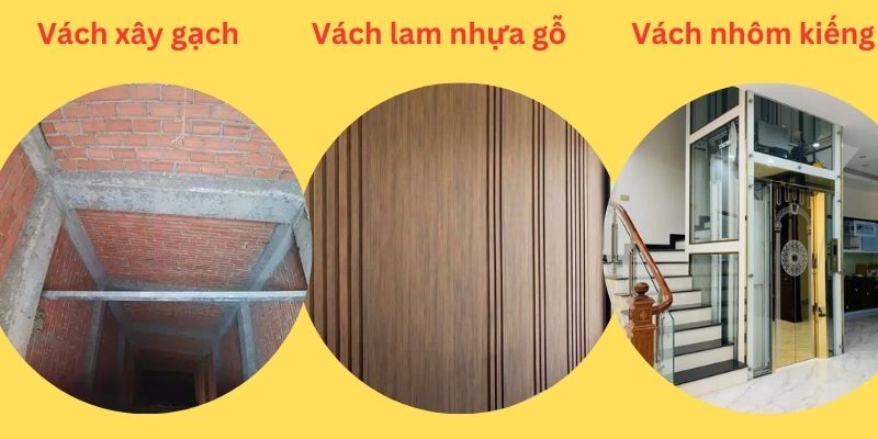 Thi công vách thang máy tính theo m2 Thi công vách thang máy tính theo m2