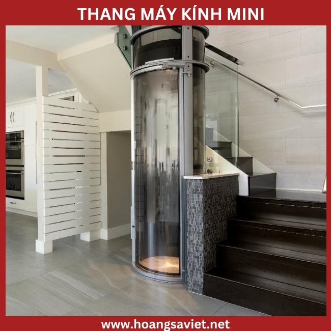 Ảnh minh hoạ mẫu thang máy mini hình bán nguyệt Ảnh minh hoạ mẫu thang máy mini hình bán nguyệt