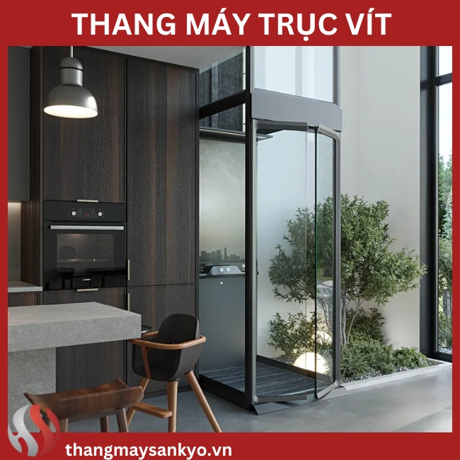Thang máy trục vít Thang máy trục vít