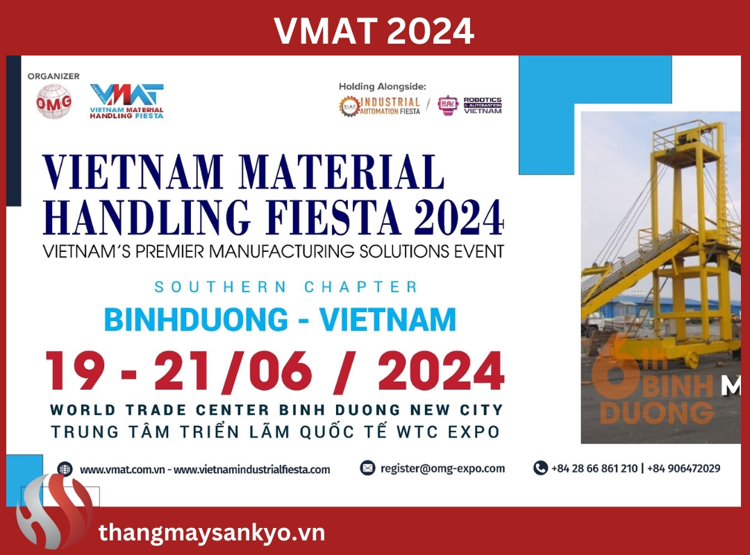 VMAT Da Nang 2024 - Triển lãm Thiết Bị Nâng Hạ và Xử lý Hậu Cần VMAT Da Nang 2024 - Triển lãm Thiết Bị Nâng Hạ và Xử lý Hậu Cần