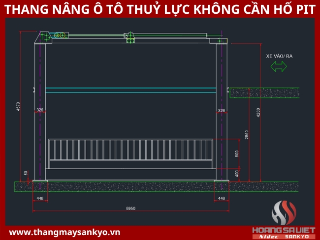 Tham khảo bản vẽ thang nâng ô tô thuỷ lực không cần hố pit Tham khảo bản vẽ thang nâng ô tô thuỷ lực không cần hố pit