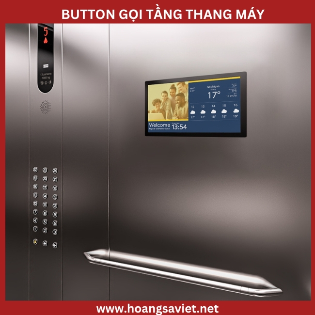 Bảng button gọi tầng thang máy Bảng button gọi tầng thang máy