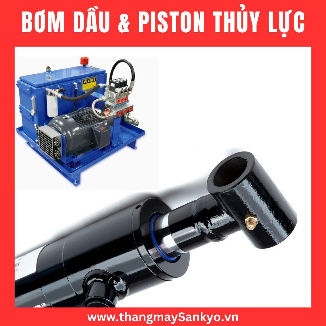 piston và bơm dầu thủy lực