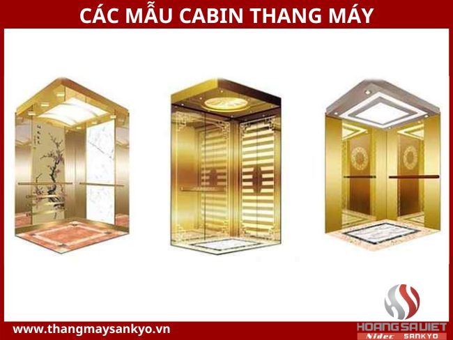 Mẫu cabin thang máy Mẫu cabin thang máy