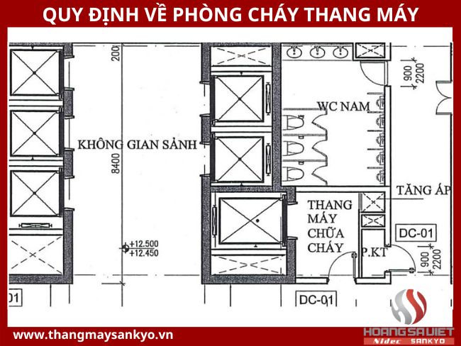 Các quy định về phòng cháy nổ thang máy Các quy định về phòng cháy nổ thang máy