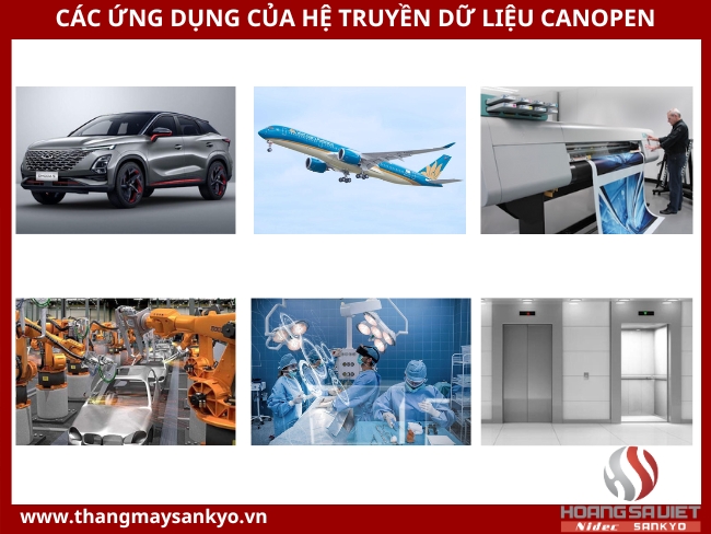 Các ứng dụng của hệ truyền dữ liệu CAN và CANopen Các ứng dụng của hệ truyền dữ liệu CAN và CANopen