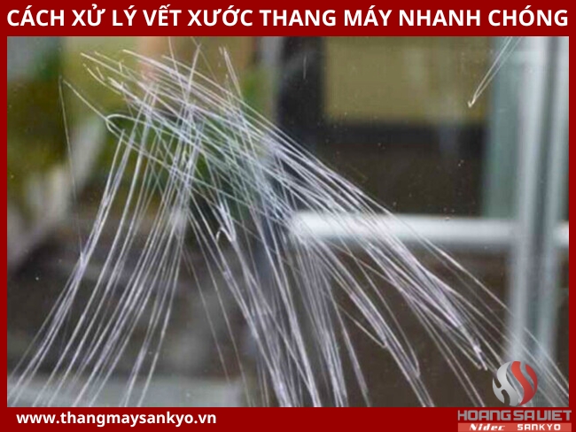 Cách xử lý thang máy bị trầy xước Cách xử lý thang máy bị trầy xước