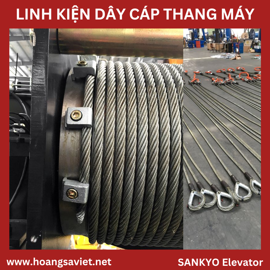 dây cáp thang máy dây cáp thang máy