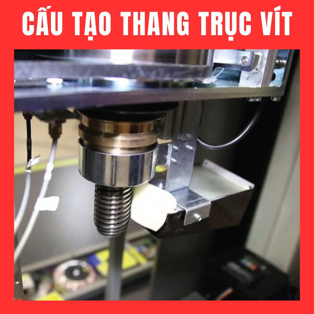 Cấu tạo thang máy trục vít Cấu tạo thang máy trục vít