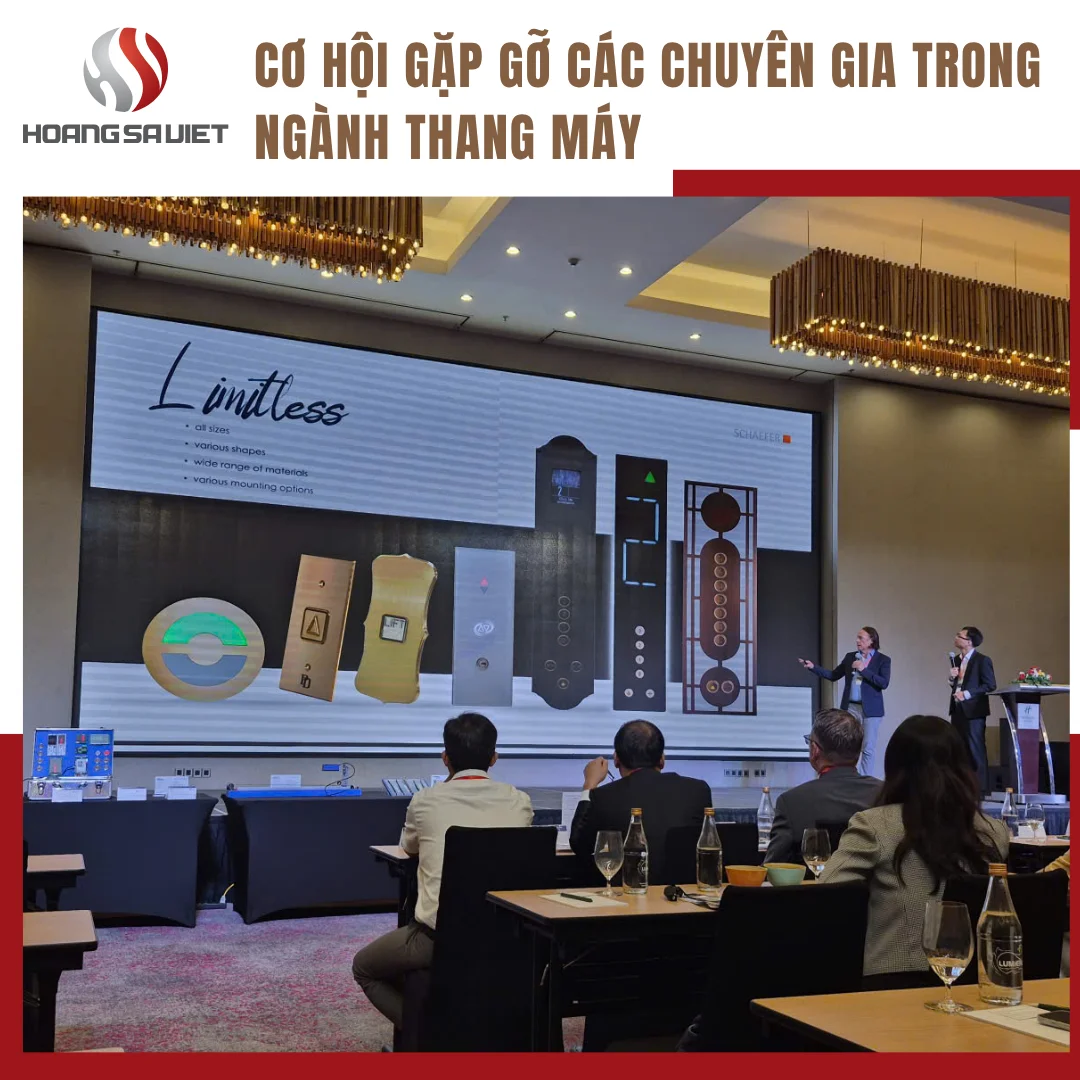 Cơ Hội Gặp Gỡ Các Diễn Giả Là Chuyên Gia Trong Ngành Thang Máy