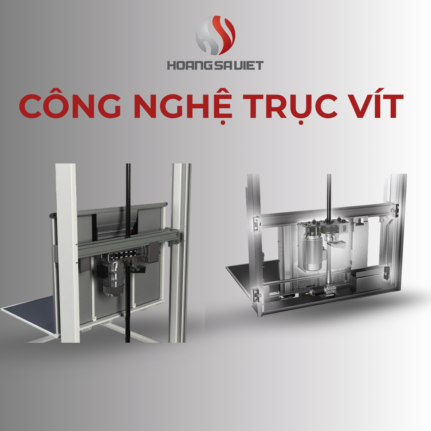 Công Nghệ Trục Vít Trong Thang Máy Gia Đình 