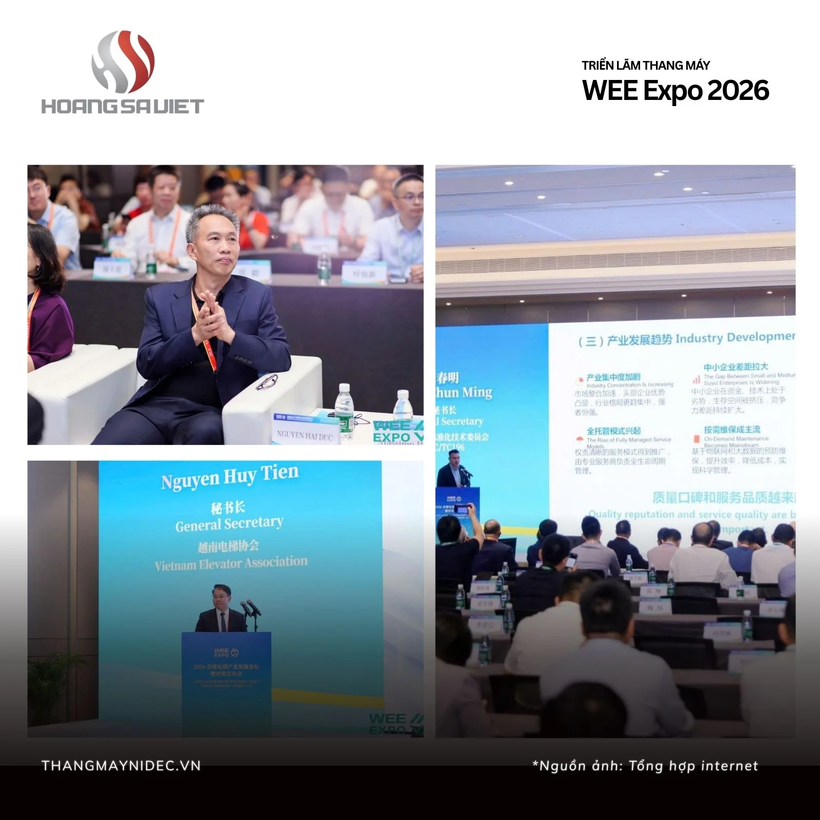 Đại diện hiệp hội Thang Máy Việt Nam Tại Wee EXPO 2026