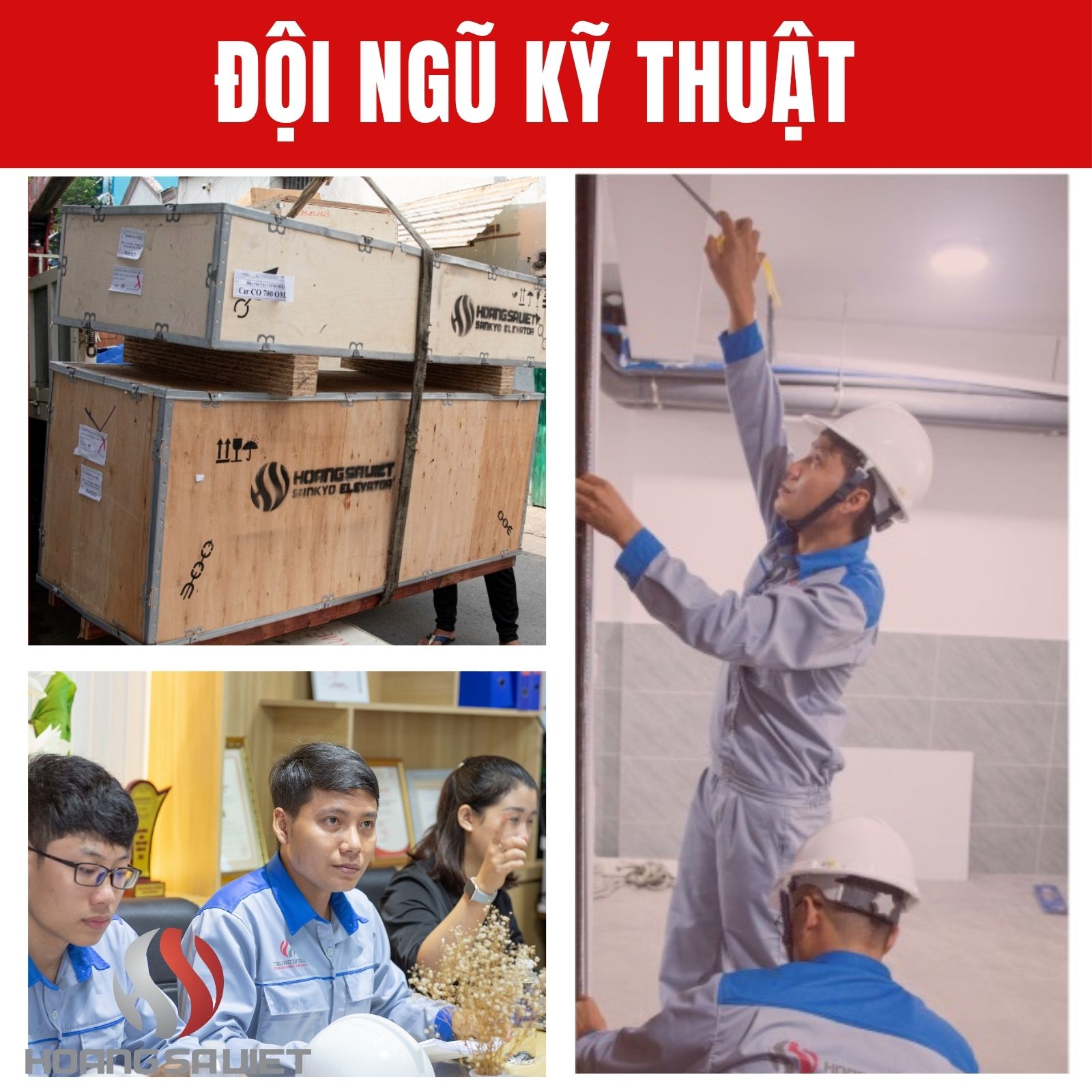 Đội ngũ kỹ thuật THANGMAYNIDEC