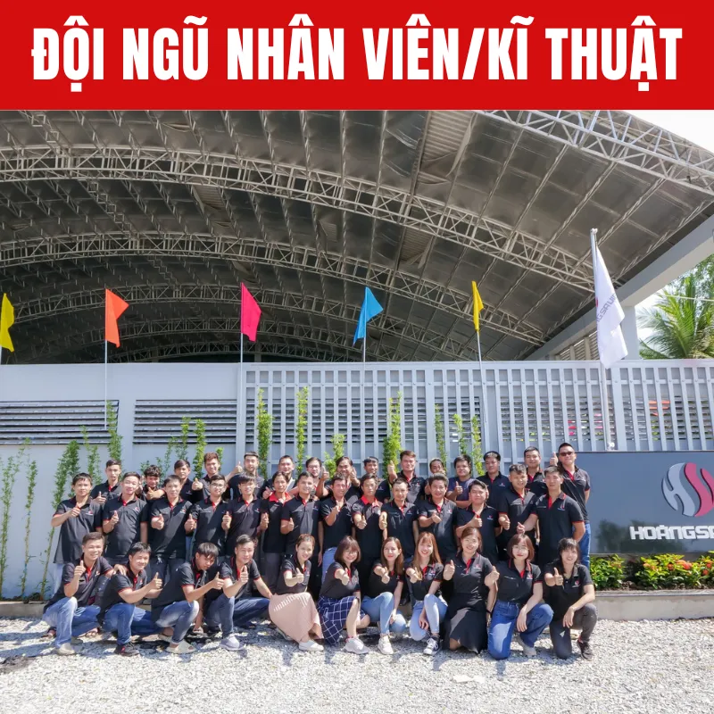 Đội ngũ nhân viên kĩ thuật tại Hoàng Sa Việt
