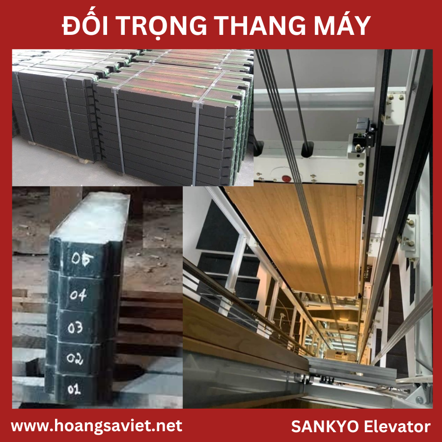 đối trọng thang máy đối trọng thang máy