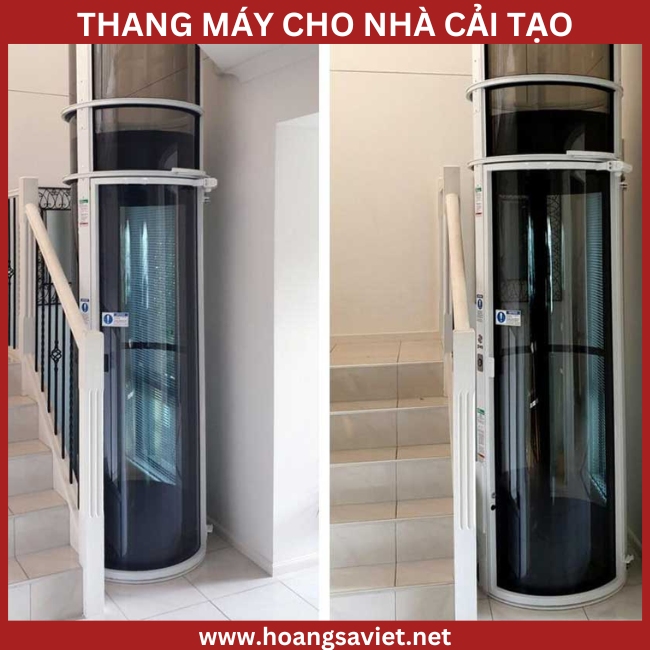  Hình ảnh minh họa khi lắp đặt thang máy cho nhà cải tạo Hình ảnh minh họa khi lắp đặt thang máy cho nhà cải tạo 
