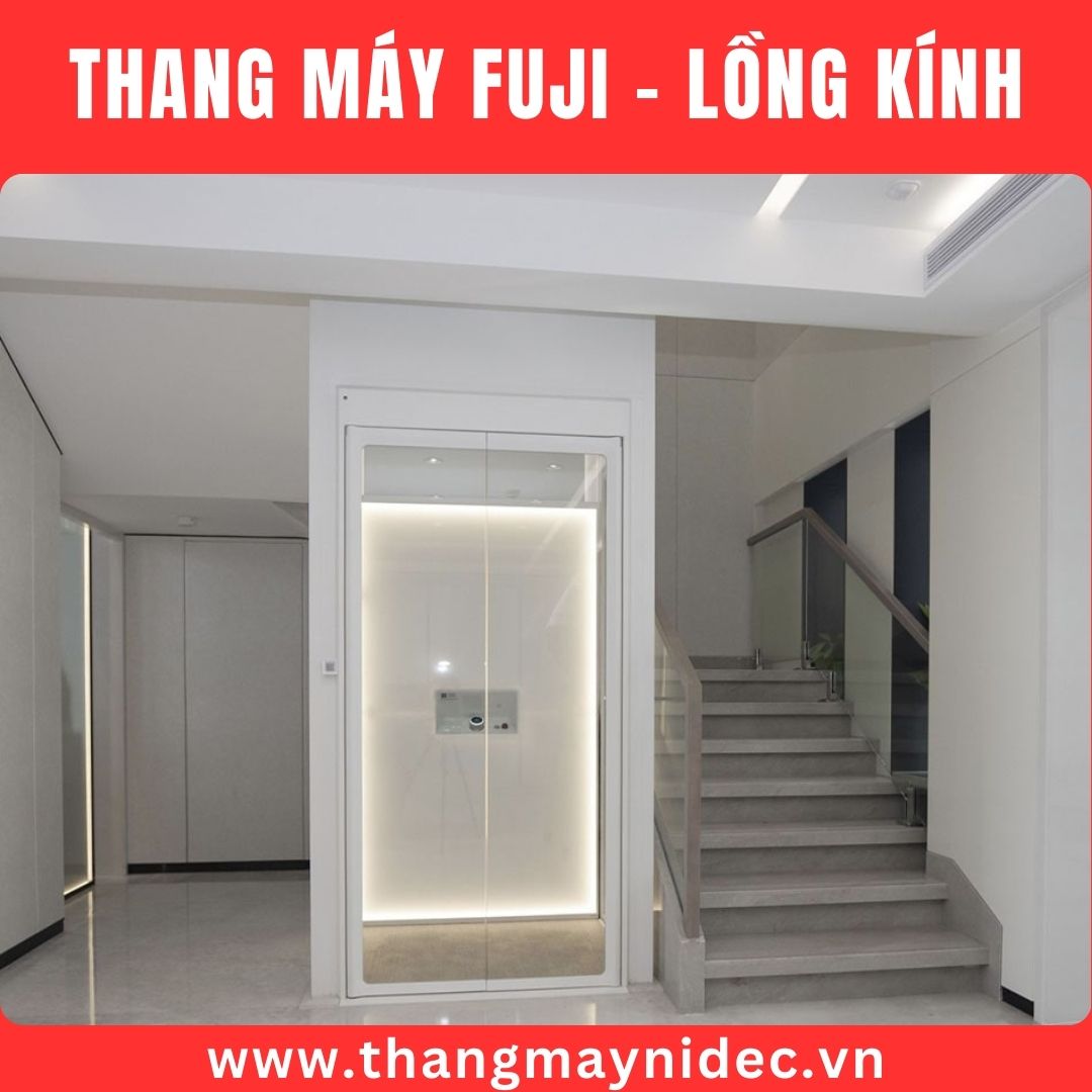Hình minh họa Thang máy Fuji Không cần hố Pit Hình minh họa Thang máy Fuji Không cần hố Pit