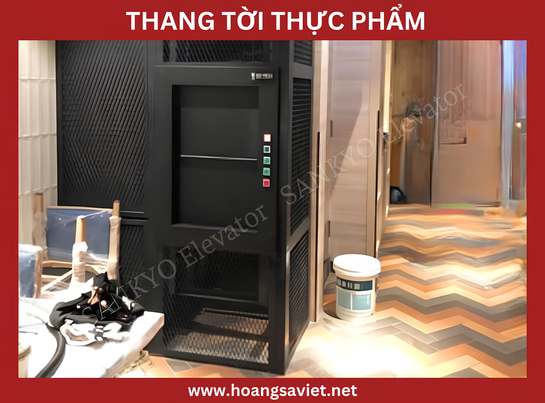 Tham khảo giá thang tời thực phẩm Tham khảo giá thang tời thực phẩm