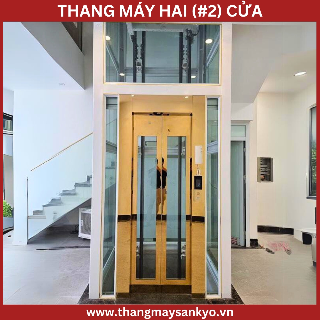 Giới thiệu thang máy 2 cửa Giới thiệu thang máy 2 cửa