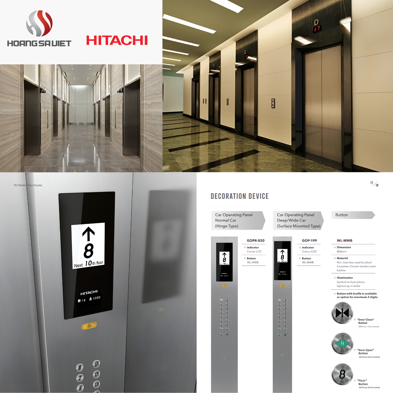 Giới Thiệu Thang Máy Hitachi 