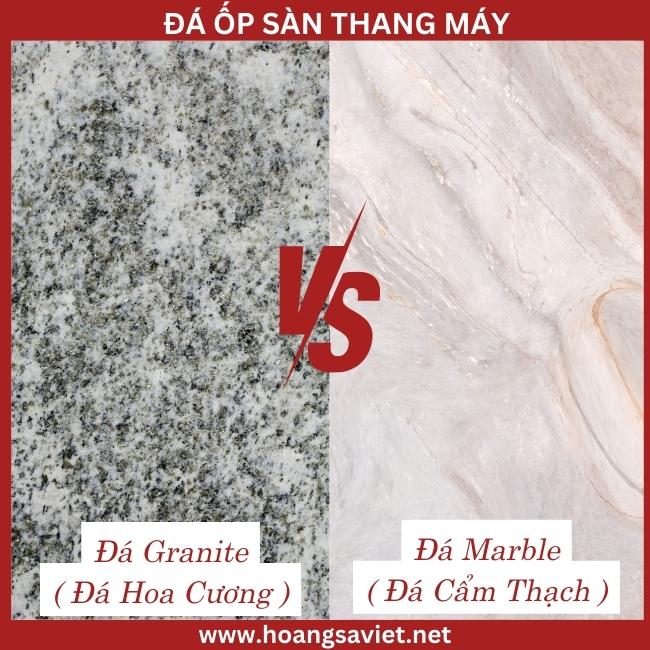 Hình ảnh minh hoạ hai loại đá ốp sàn thang máy Hình ảnh minh hoạ hai loại đá ốp sàn thang máy