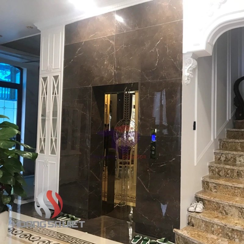 Thang máy gia đình Thuận Phát với thiết kế nhỏ gọn, hiện đại
