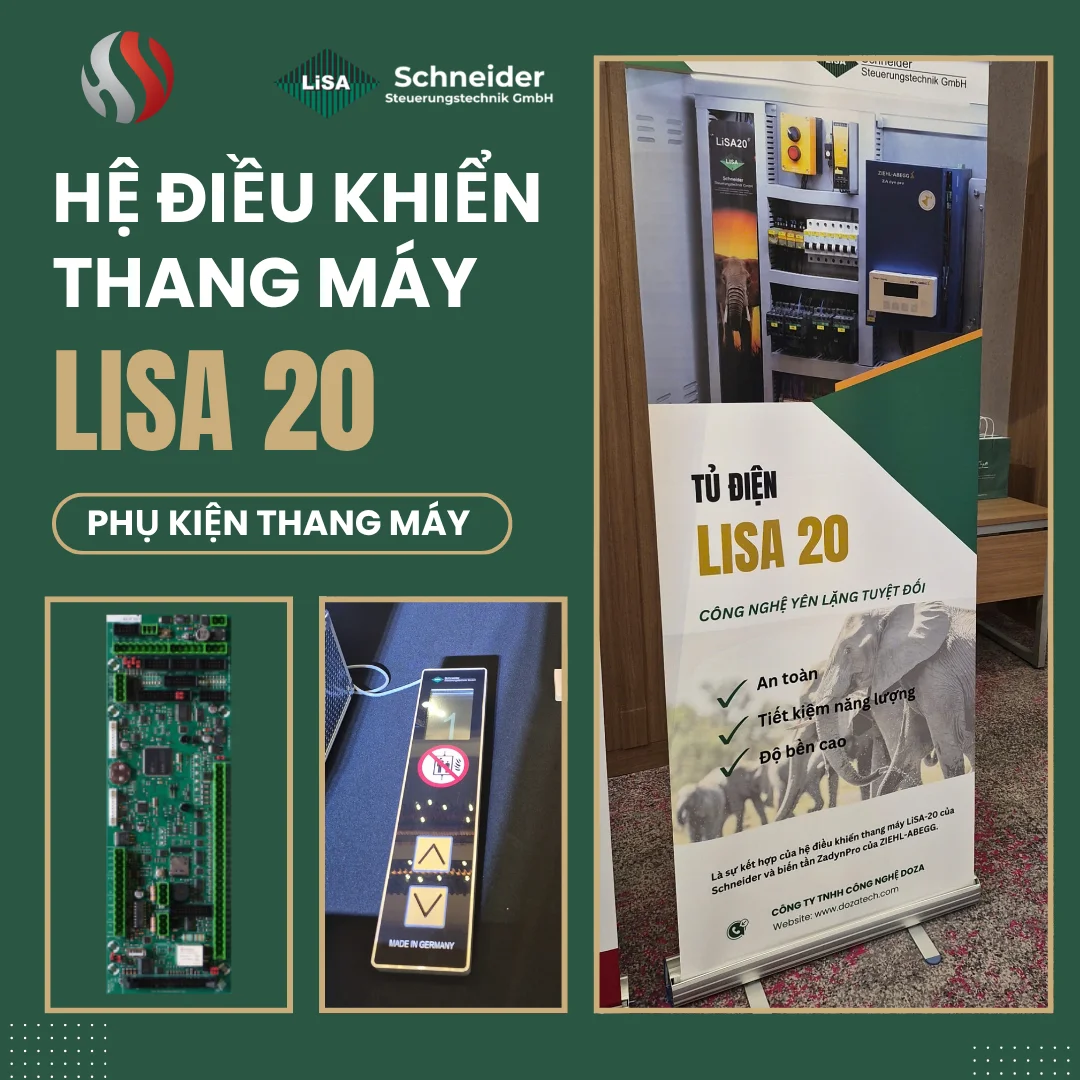Hệ Điều Khiển Thang Máy LiSA20 