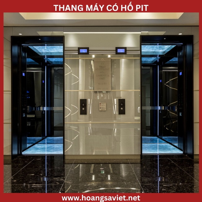 Ảnh minh hoạ thang máy có hố pit đẹp Ảnh minh hoạ thang máy có hố pit đẹp