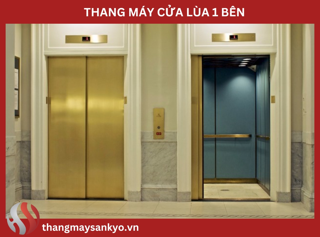  Thang máy cửa lùa 1 phía Thang máy cửa lùa 1 phía 
