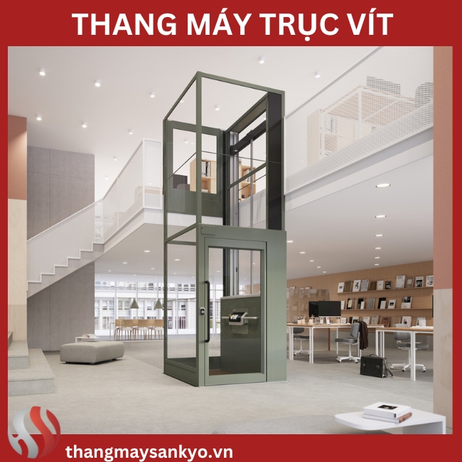 Thang máy trục vít Thang máy trục vít