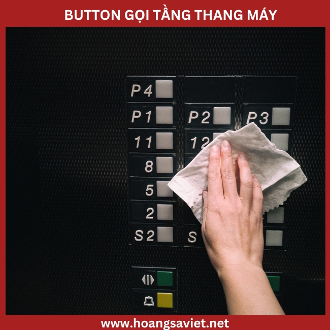 Hình ảnh minh hoạ nhược điểm nút nhấn thang máy cơ học Hình ảnh minh hoạ nhược điểm nút nhấn thang máy cơ học