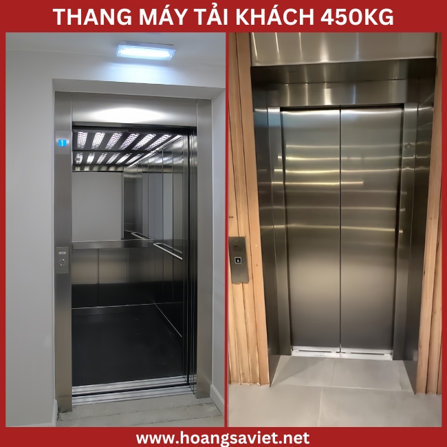 Illustration of 450kg passenger elevator Illustration of 450kg passenger elevator