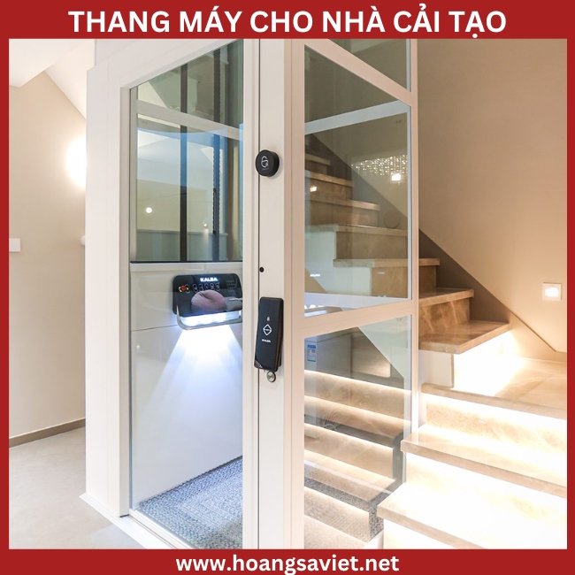 Hình ảnh minh họa khi lắp đặt thang máy cho nhà cải tạo Hình ảnh minh họa khi lắp đặt thang máy cho nhà cải tạo