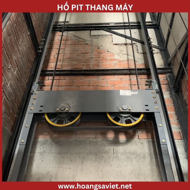 Hình ảnh minh hoạ chức năng hố pit thang máy Hình ảnh minh hoạ chức năng hố pit thang máy