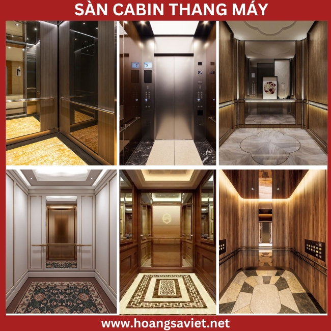Một số mẫu sàn thang máy phong cách sang trọng Một số mẫu sàn thang máy phong cách sang trọng