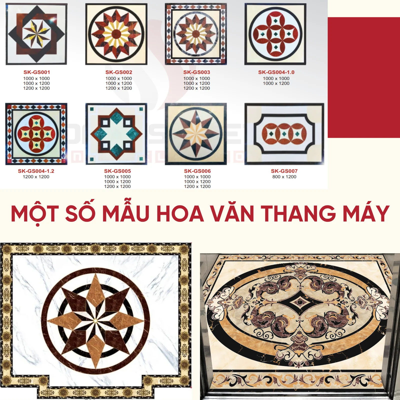 Hoa Văn Thang Máy 