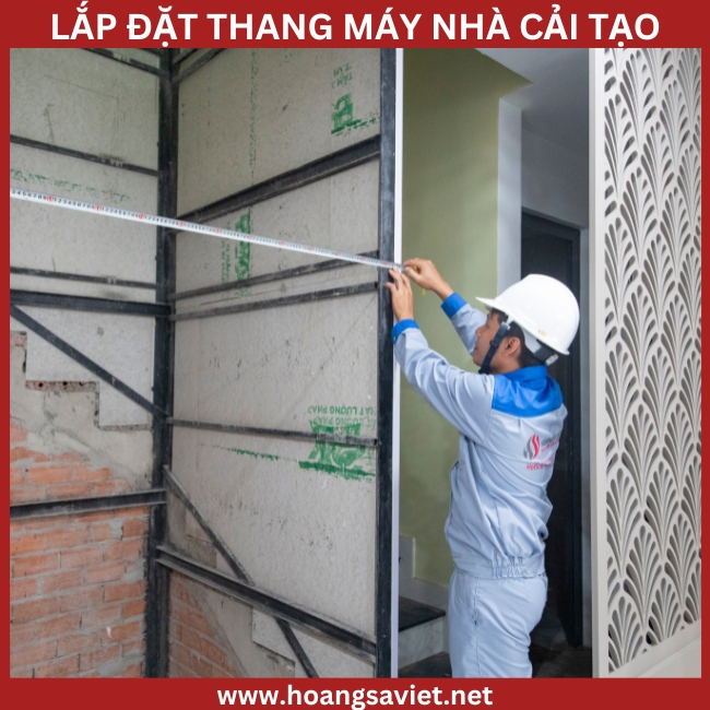 Hoàng Sa Việt lắp đặt thang máy cho nhà cải tạo Hoàng Sa Việt lắp đặt thang máy cho nhà cải tạo