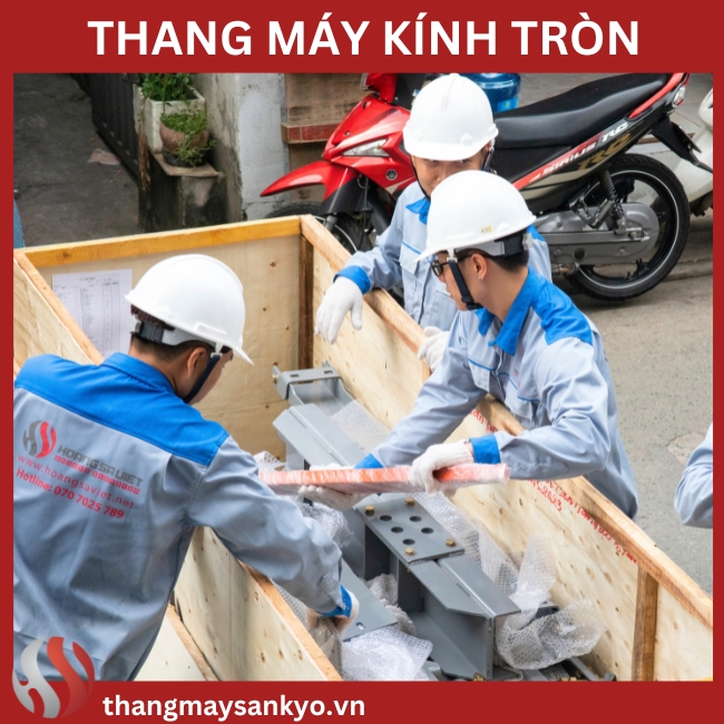 Hoàng Sa Việt Sankyo đơn vị lắp đặt thang máy kính tròn uy tín Hoàng Sa Việt Sankyo đơn vị lắp đặt thang máy kính tròn uy tín