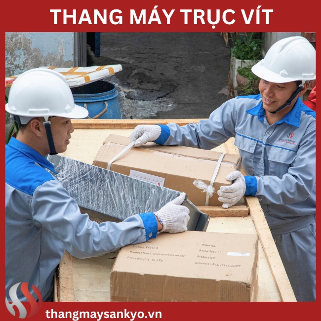 Hoàng Sa Việt lắp đặt thang máy trục vít uy tín Hoàng Sa Việt lắp đặt thang máy trục vít uy tín